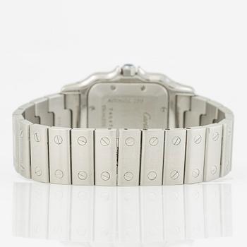 Cartier, Santos Galbée, wristwatch, 29 x 29 (41) mm.