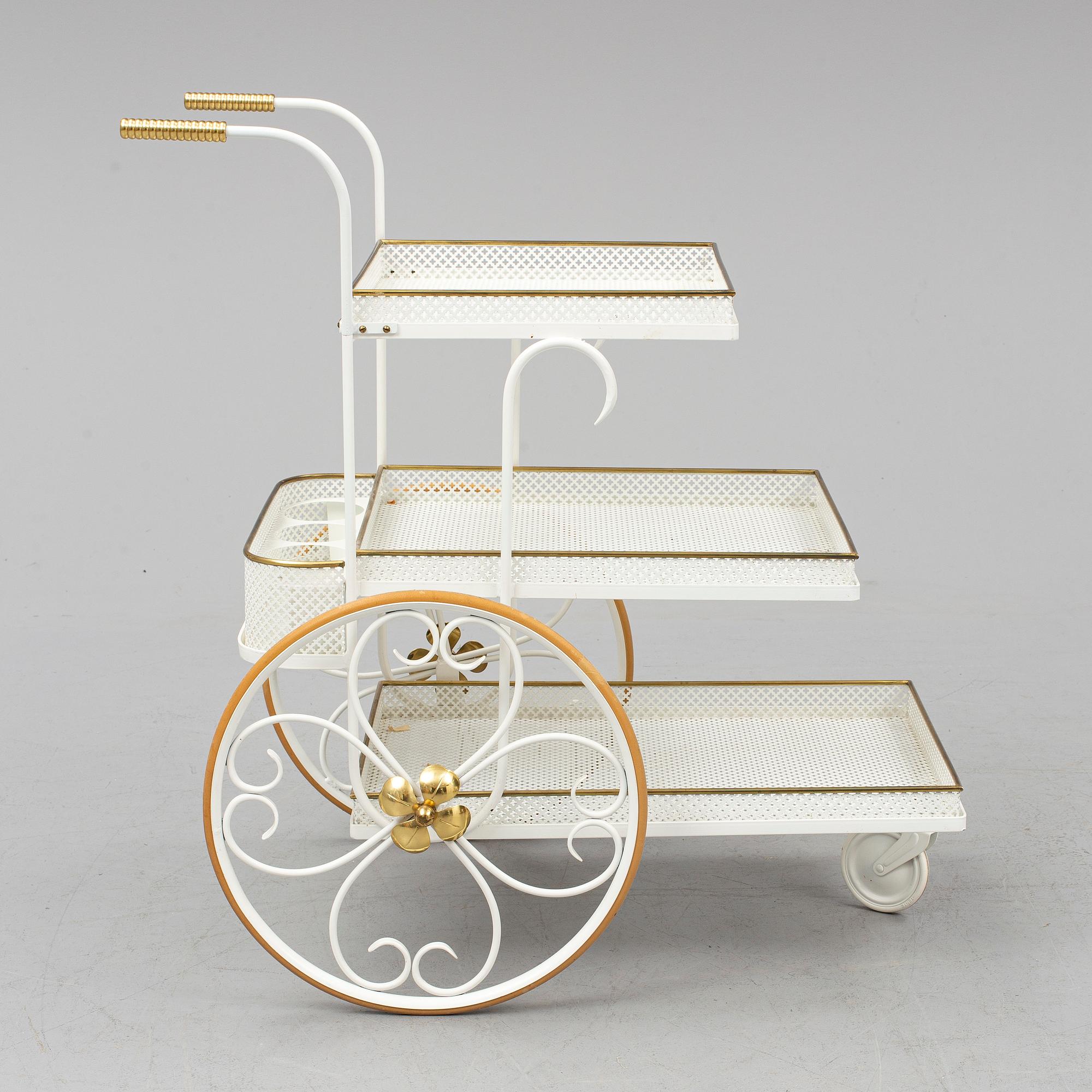 SERVERINGSVAGN/BARVAGN, saluförd på Firma Svenskt Tenn, 1900-talets mitt.