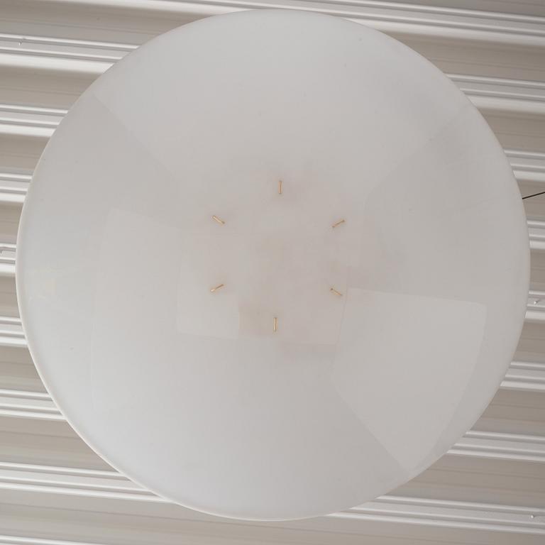 Hans Bergström, a large ceiling lamp, model 'C1497/E', ateljé Lyktan, Åhus, Sweden 1950-60s.