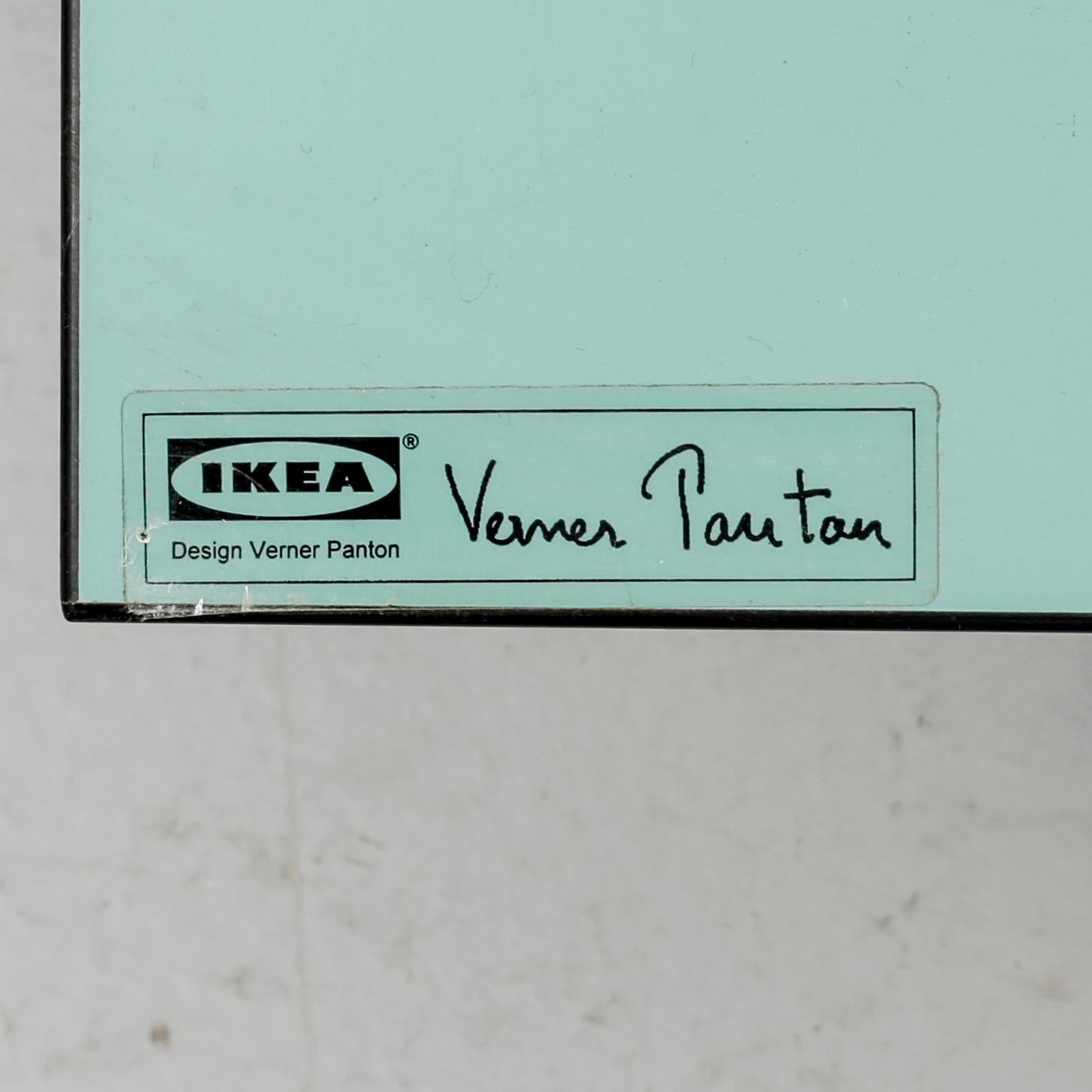 STOLAR, ett par, "Vilbert", Verner Panton, Ikea, 1993/94.
