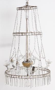 LJUSKRONA, gustaviansk, sent 1700-tal.