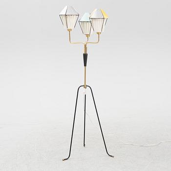 A Swedish 1950's floor lamp.