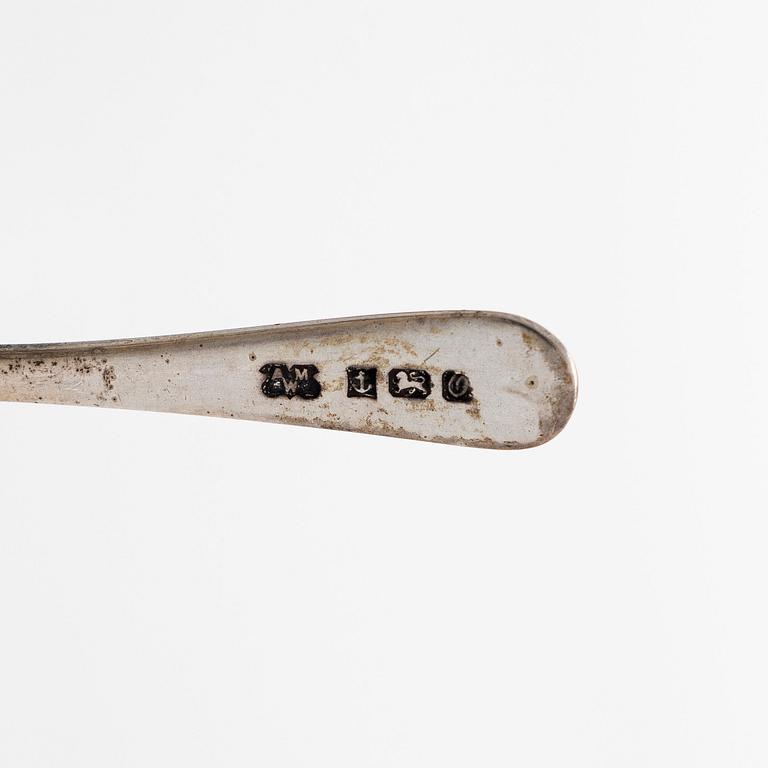 Kryddset i originaletui, 12 delar, England 1898.