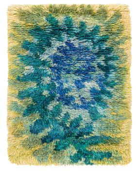 37. Viola Gråsten, a carpet "Ormbunke". Knotted pile, 160 x 124 cm, for NK Textilkammare.