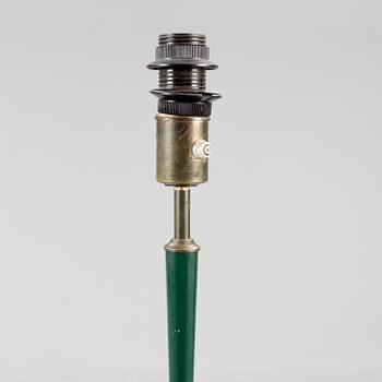 GOLVLAMPA, mässing, 1940-tal.