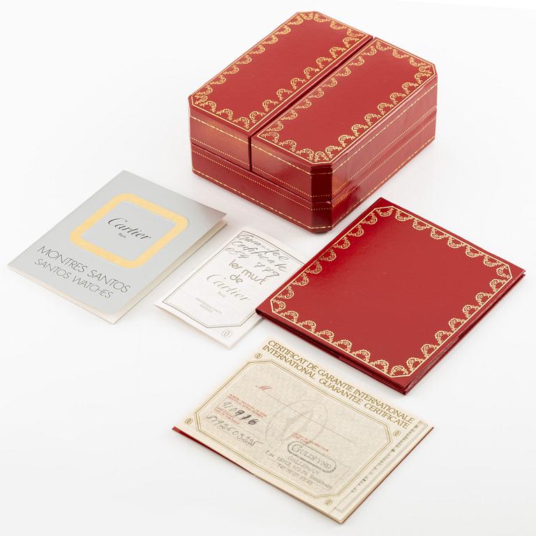 Cartier, Santos VLC, wristwatch, 32.5 mm.