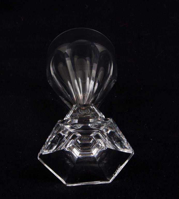 GLASSERVIS, ca 80 delar, "Geraldine", Fritz Kallenberg, Boda.