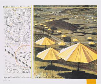 339. Christo & Jeanne-Claude, "The Umbrellas (Joint project for Japan and USA)".