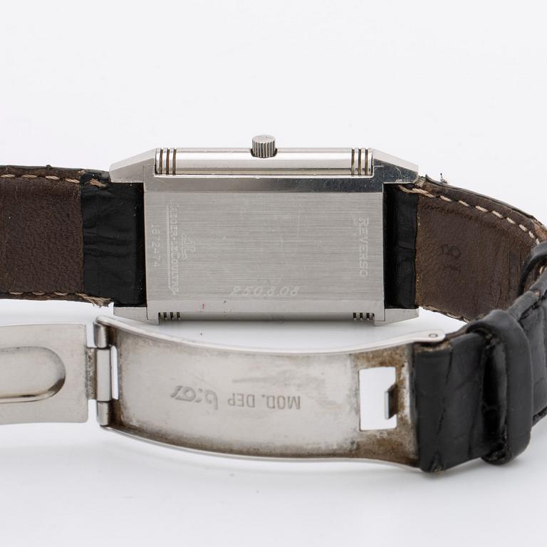 JAEGER-LE COULTRE, Reverso Classique, wrist watch, 23,5 x 33,5 (38,5) mm. 1996.