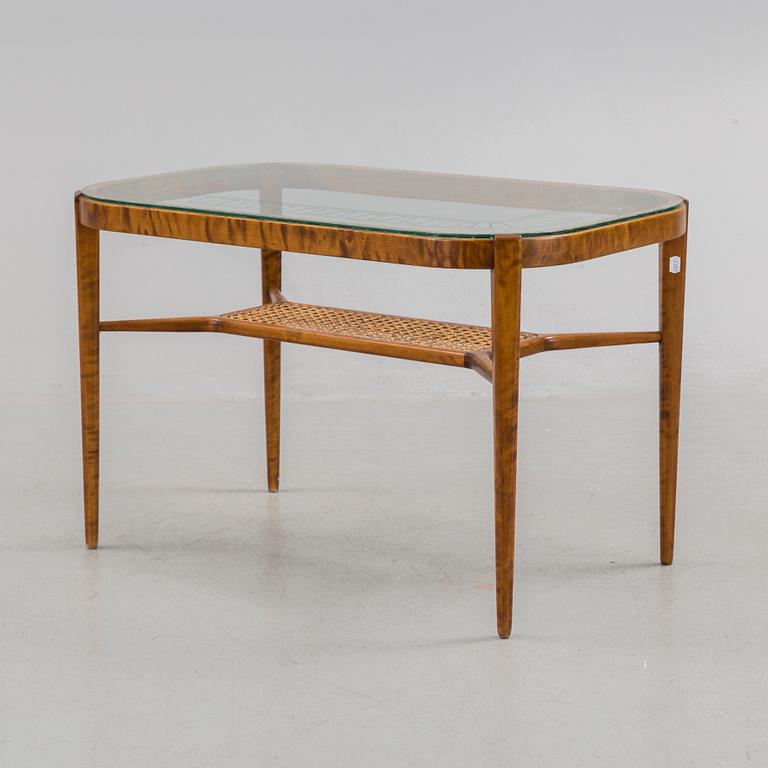 A Swedish Modern birch coffee table, 1930's/40's.