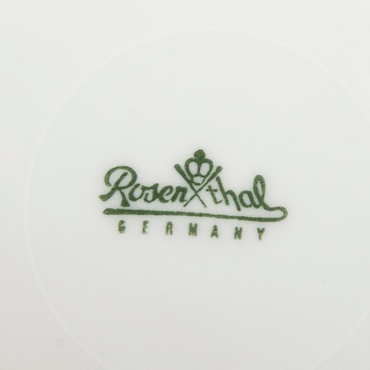 Raymand Loewy, a 56 pcs porcelain dinner service, Rosenthal, Tyskland.