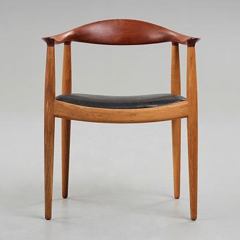 HANS J WEGNER, "The Chair", model "JH 503", Johannes Hansen, Denmark 1950's.