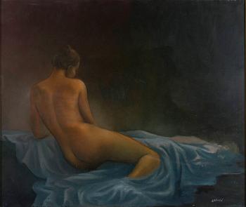 Reijo Meller, Reclining woman.