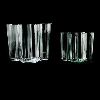 VASER, 2 st, Savoy, Alvar Aalto, Iittala.