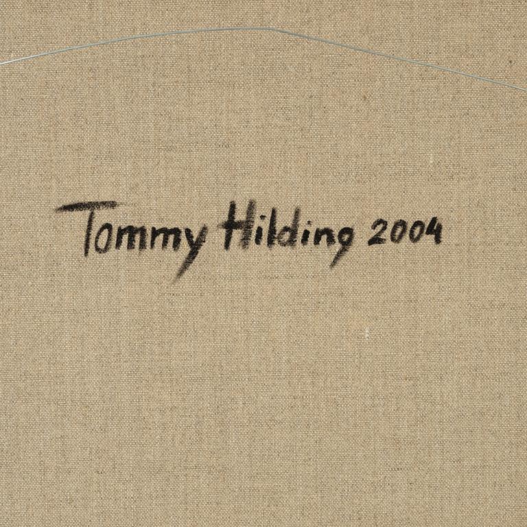 Tommy Hilding, oil on canvas, signed and dated 2004 verso.