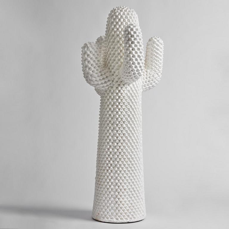 Guido Drocco & Franco Mello, a "Cactus" (Biancocactus) coat hanger/sculpture, ed. 96/250, Gufram, Italy, post 2018.