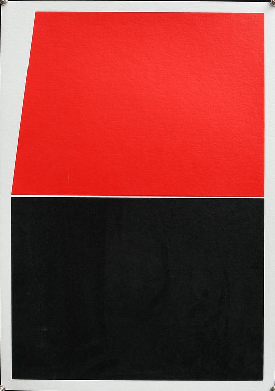 ERIC LENNARTH, 4 st. Färgserigrafi, sign a tergo, numr 1/75,3/75,31/75 och 42/75.