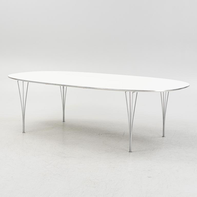 Bruno Mathsson & Piet Hein, a 'Superellips' dining table, Fritz Hansen, Denmark, 1998.