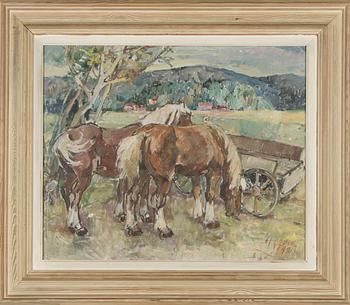 Hugo Lepik, Hevoset.