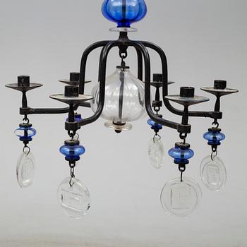 ERIK HÖGLUND, ljuskrona, 1900-talets andra hälft.