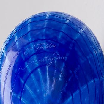 FIGURIN, glas, signerad O. Toikka, Nuutajärvi.