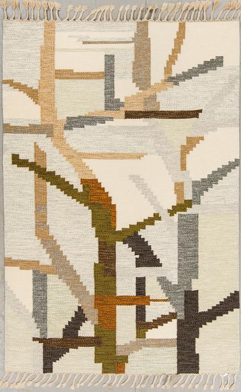 MATTA, rölakan, monogramsignerad IS, Ingegerd Silow, ca 206 x137 cm.