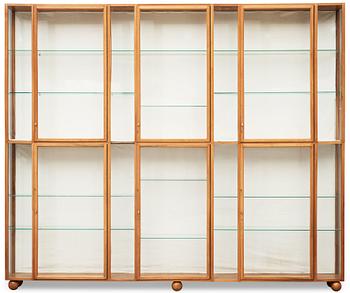 694. A Josef Frank mahogany showcase cabinet, a version of model 2077, by Svenskt Tenn.