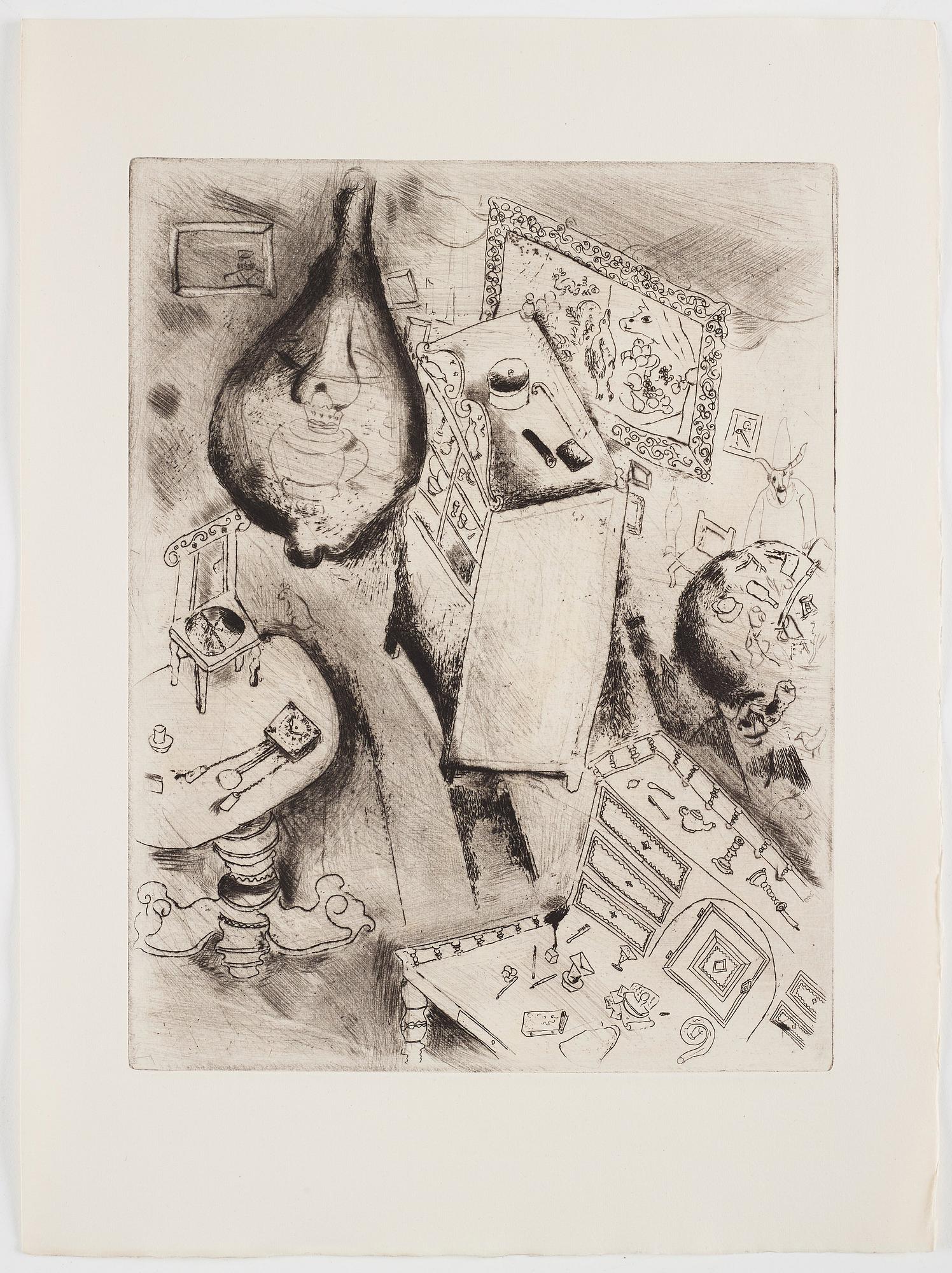 MARC CHAGALL, 71 st etsningar ur upplagan om 285 exemplar på Arches/MBM/J. Perrigot-papper, 1923-1948.
