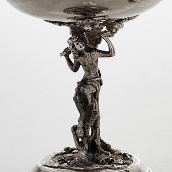 A set of ten sterling silver dessert bowls, Spain, mid-20th century.