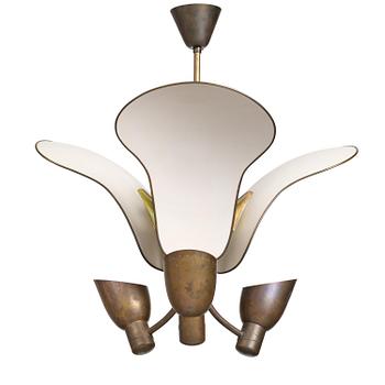 185. Carl-Axel Acking, a ceiling lamp model "980", Bröderna Malmströms Metallvarufabrik, Malmö, 1940s.