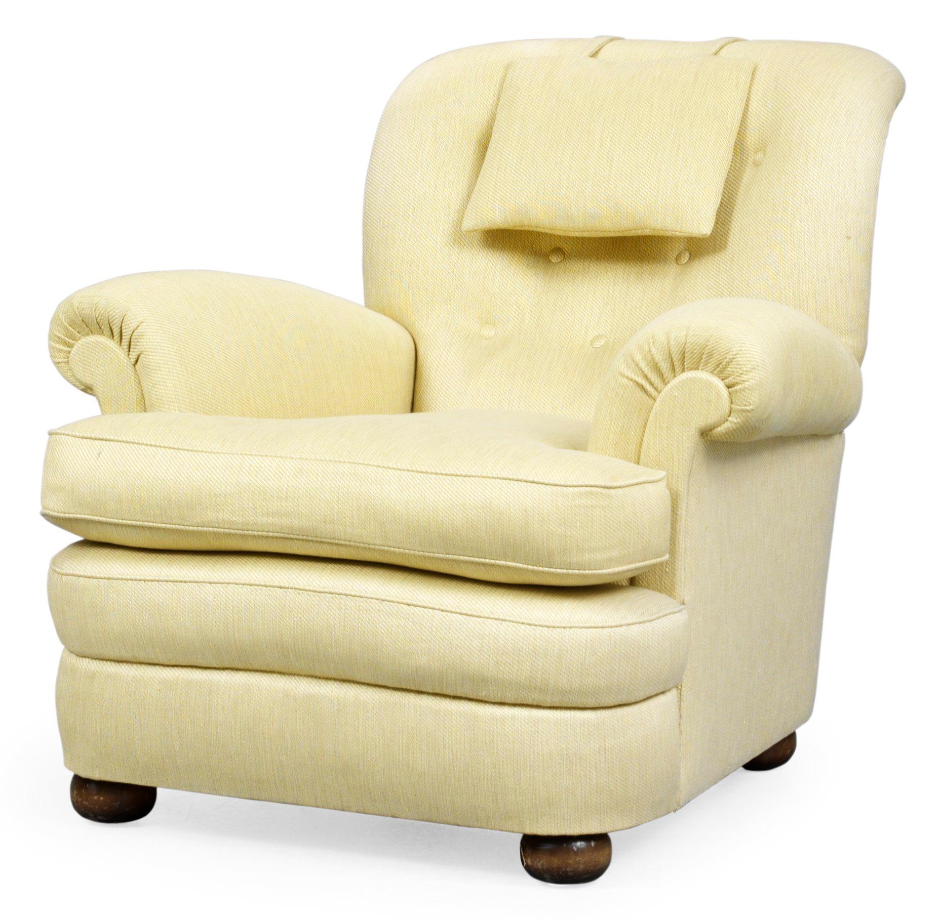 A Josef Frank easy chair, Svenskt Tenn, model 336.