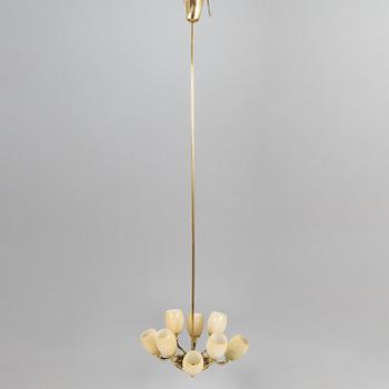 Paavo Tynell, a mid-20th century chandelier for Idman.