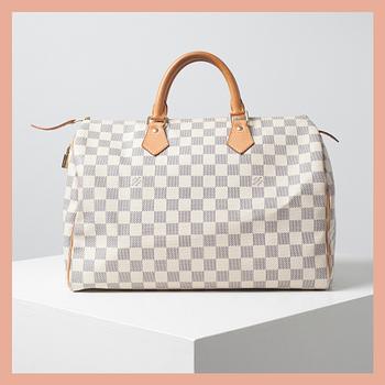 HANDBAG, "Speedy 35", Louis Vuitton.