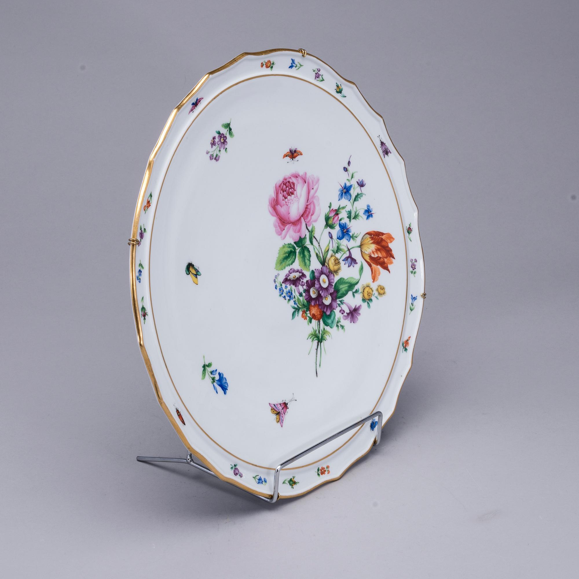 FAT, porslin, Meissen, 1800-tal.