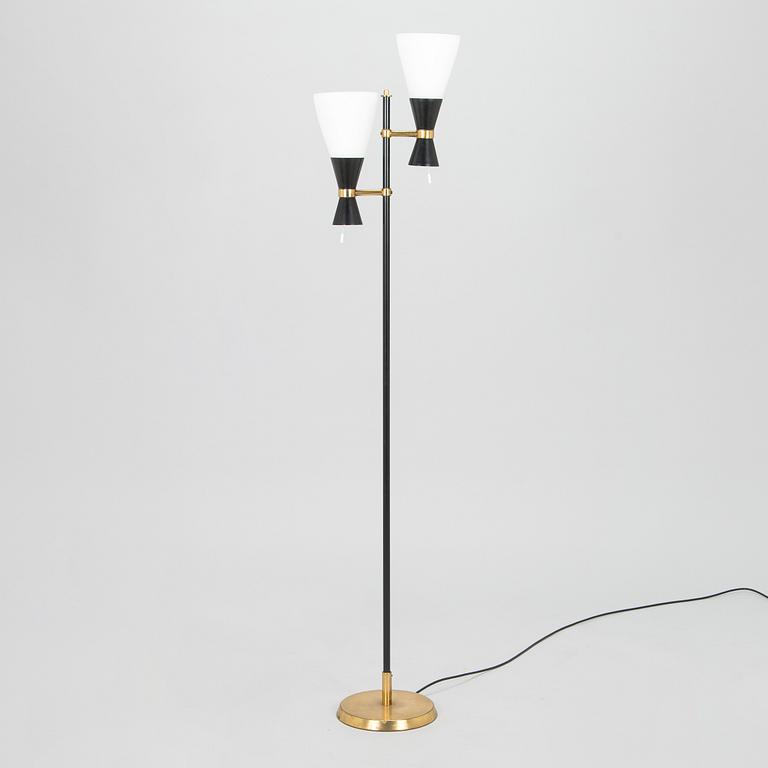 Maria Lindeman, golvlampa, modell K10-2, Idman, 1900-talets mitt.