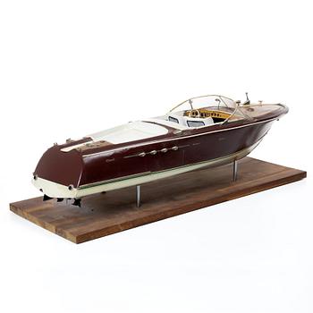 Båtmodell, 1900-tal.