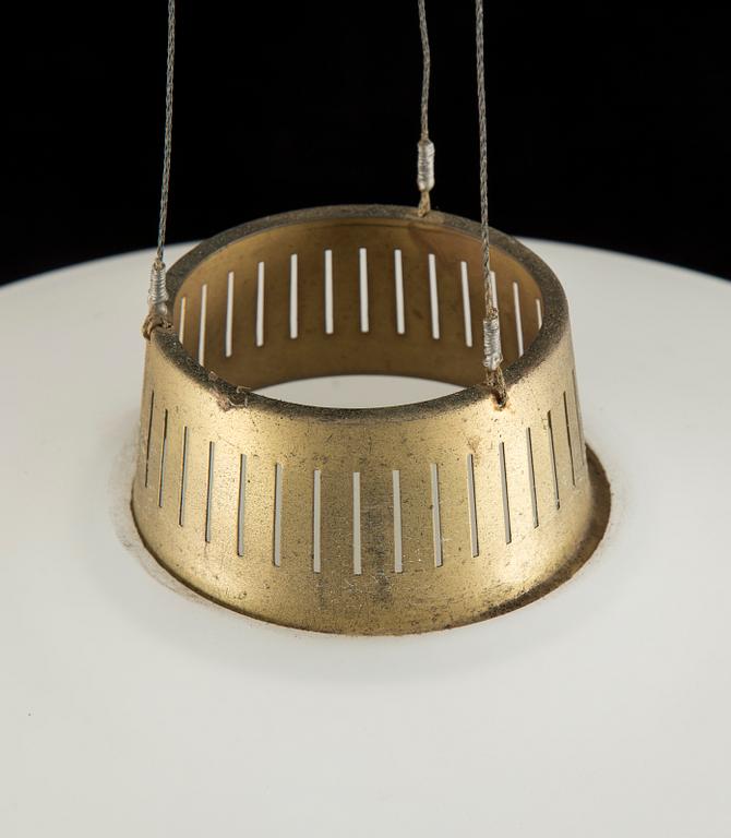 An early 20th century ceiling light.