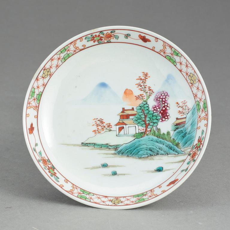 FAT, porslin, Kina, Qianlong, (1736-95).
