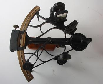 SEXTANT i schatull, F Smith & Son, Southhampton.