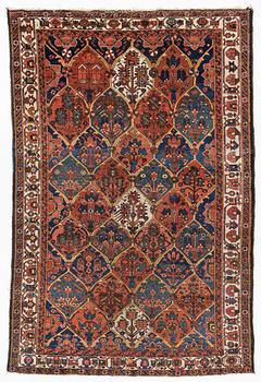 Matta, semiantik, Bakhtiari, ca 303 x 200 cm.