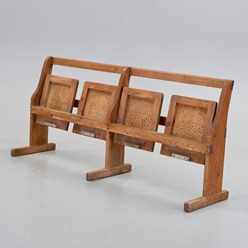 BÄNKRAD furu, 1900-talets första hälft.