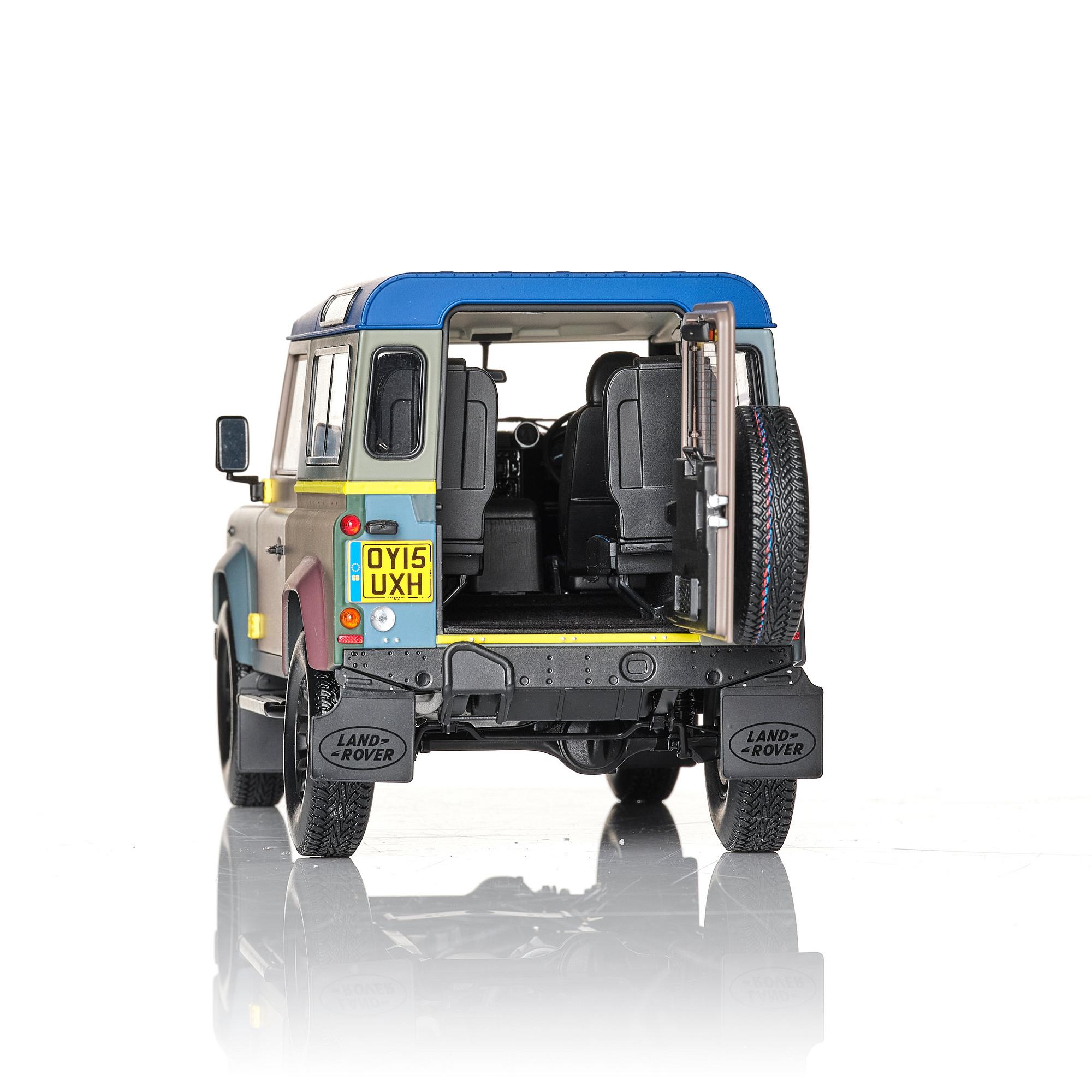 Paul Smith, a model car, Land Rover "Defender 90", Paul Smith Edition, signed by Paul Smith, Almost Real 2015.