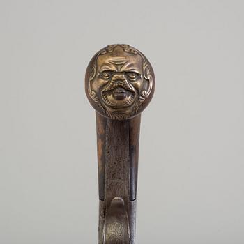 FLINTLÅSPISTOLER, 1 par, brittiska, av Queen Anne-typ, signerade Barker, 1700-talets andra hälft.