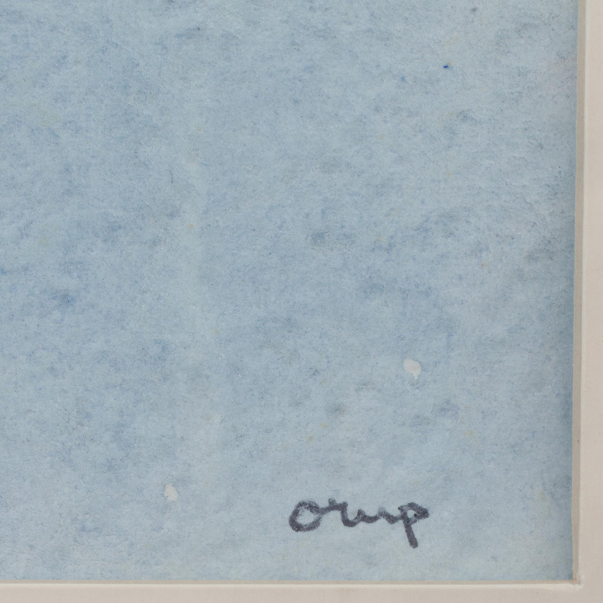 BENGT ORUP, blandteknik, sign.