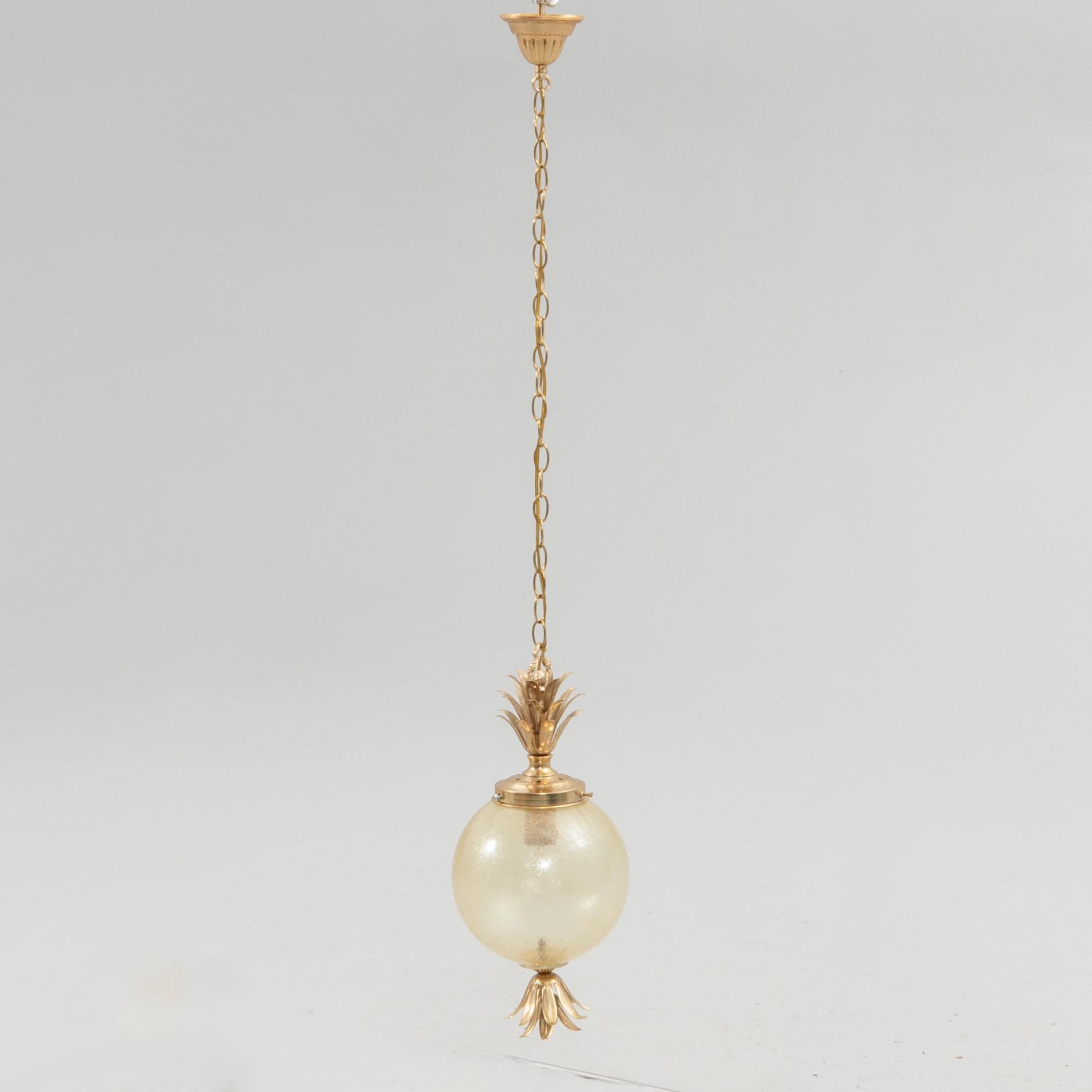 Ceiling lamp, 20th century.