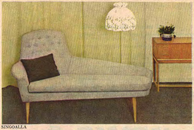 Harald Fust, a "Singoalla" canapé, Ikea, 1960s.