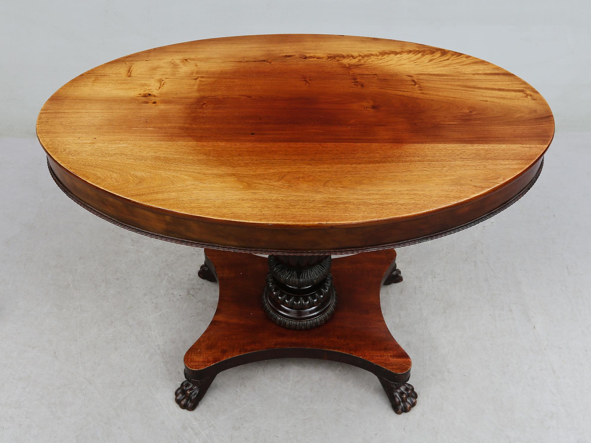 SALONGSBORD, 1800-talets mitt.