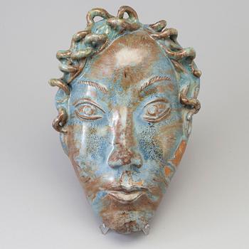 ALLAN EBELING, väggskulptur, lergods,  monogramsignerad och daterad 9/10 1944.