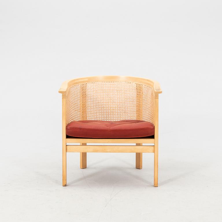 Rud Thygesen & Johnny Sörensen sofa and armchair "Kongeserien" late 20th century.