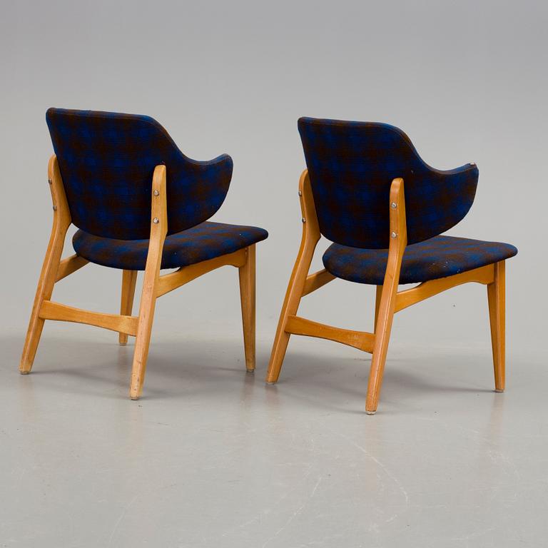 KARMSTOLAR, ett par, "Winni", IKEA, 1900-talets mitt.